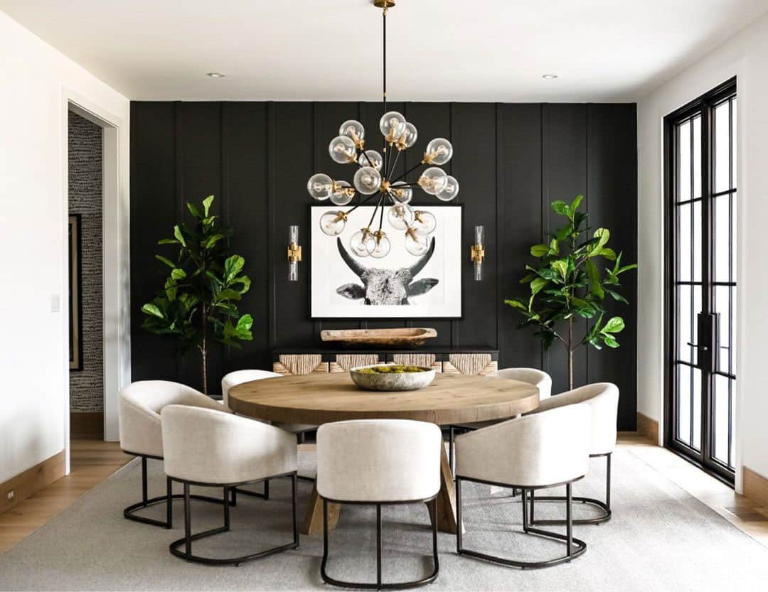 27 Amazing Dining Room Accent Wall Ideas You’ll Love