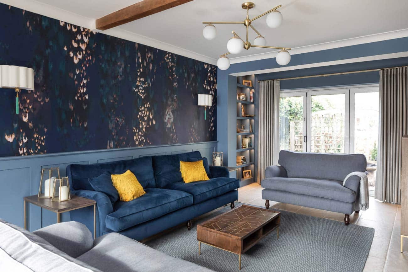 18 Inspiring Navy and Grey Living Room Ideas You’ll Love